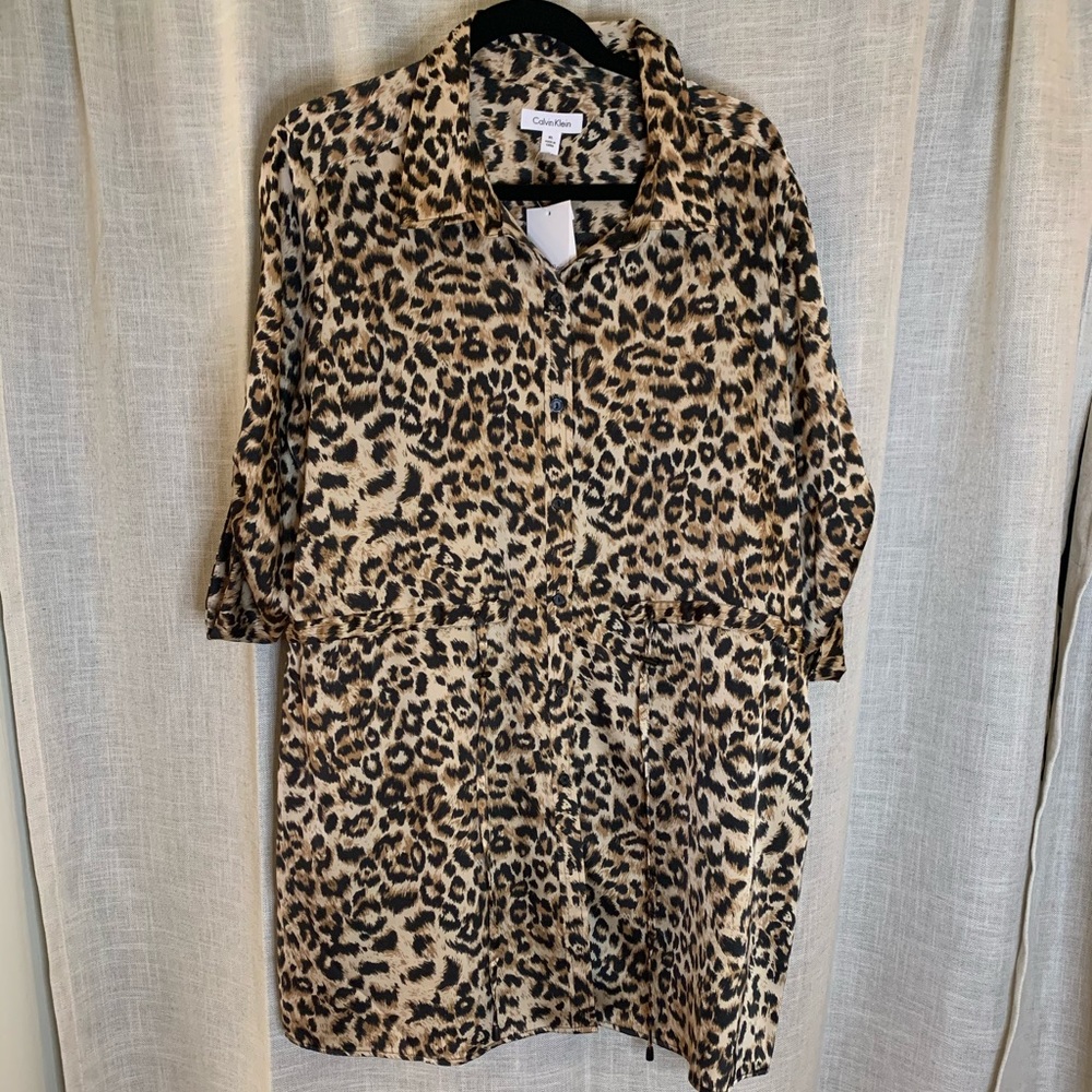Calvin Klein Leopard Top